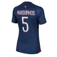 Paris Saint-Germain Marquinhos #5 Domaci Dres za Ženska 2023-24 Kratak Rukav